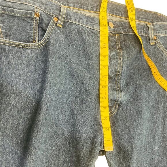 Levi’s 501 Button Fly Jeans Men's Size 48 X 34 - Picture 11 of 16